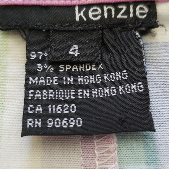 Kenzie Multicoloured Vertical Stripe Blouse - Picture 4 of 4